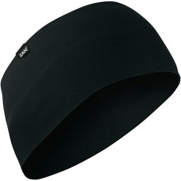 Κάλυμμα Κεφαλιού Αναβάτη ZAN HEADGEAR HDBND Μαύρο Polyester| Spandex One Size