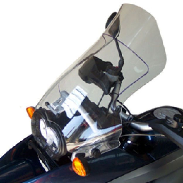 BULLSTER WINDSHIELD HIGH PROTECTION CLEAR 49 CM 5MM BMW R 1200 GS 2004-2012 R 1200 GS Adventure 2006-2012
