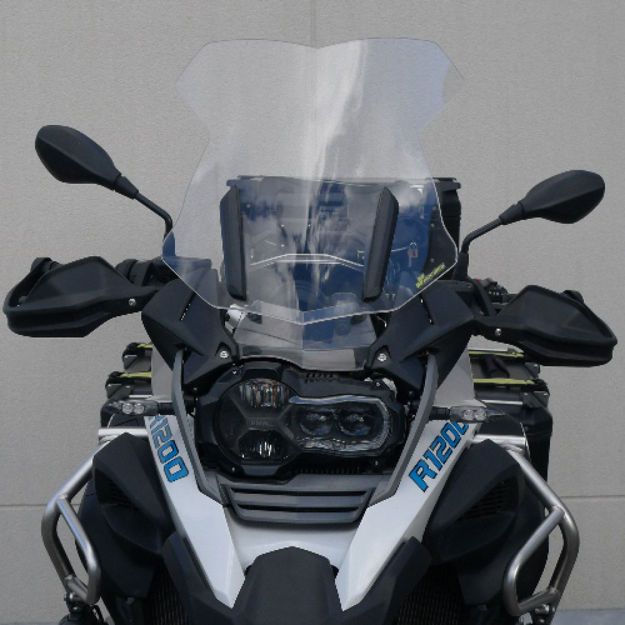 BULLSTER WINDSHIELD HIGH PROTECTION CLEAR 54 CM 5MM BMW R 1200 GS ABS 2013-2017 R 1200 GS ABS Adventure 2013-2019