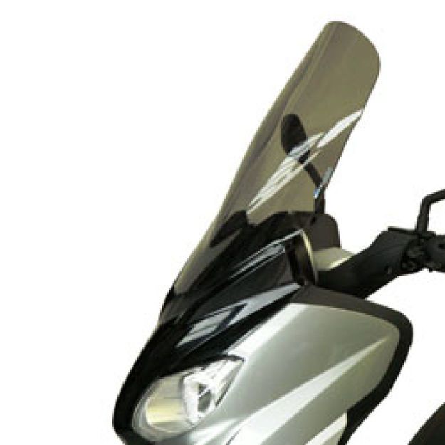 BULLSTER WINDSHIELD HIGH PROTECTION CLEAR 62 CM 4MM YAMAHA YP 125 R X-Max 2009-2012 YP 250 R X-Max 2009-2012