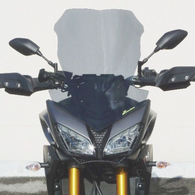 BULLSTER WINDSHIELD HIGH PROTECTION SMOKED GREY 57 CM 4MM YAMAHA MT-09 ABS Tracer 2015-2016
