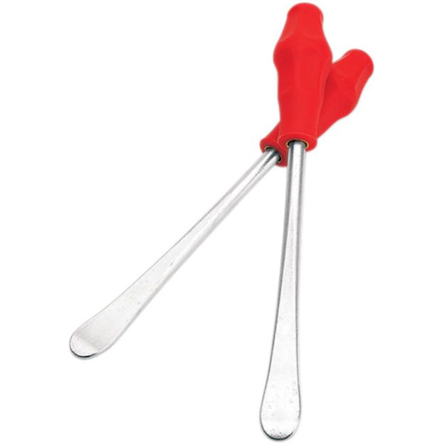 MOOSE RACING 10 1/2" L SPOON-SHAPED TY-ER IRONS
