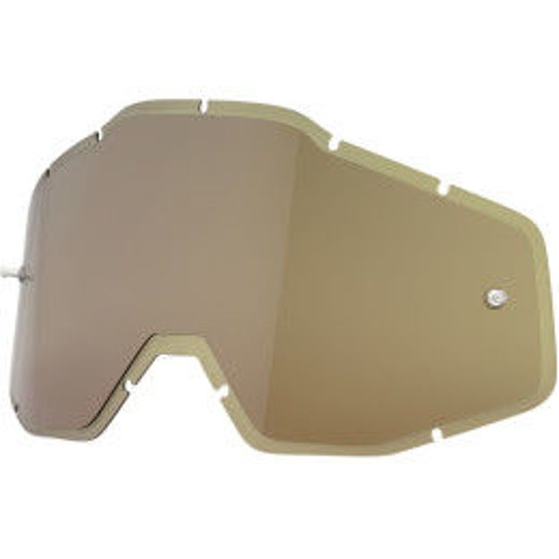 100%. HD OLIVE ANTI-FOG INJECTED REPLACEMENT LENS FOR 100% GOGGLES
