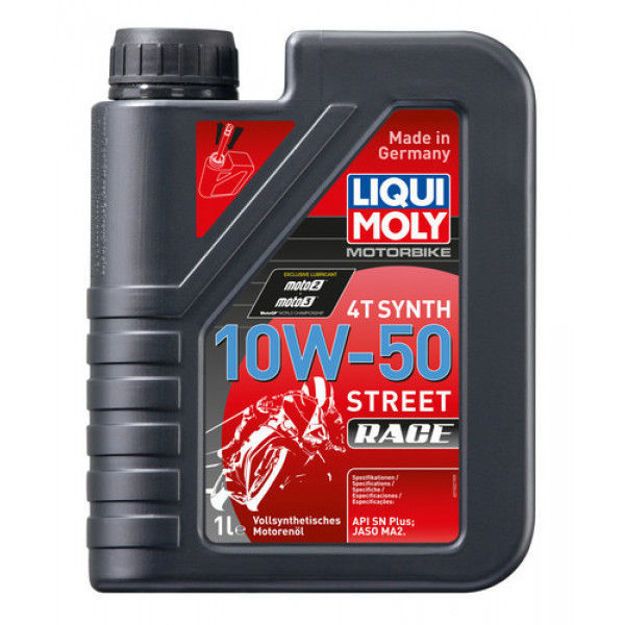 LIQUI MOLY Motorbike 4T Synth 10W-50 Street Race 1l 1502