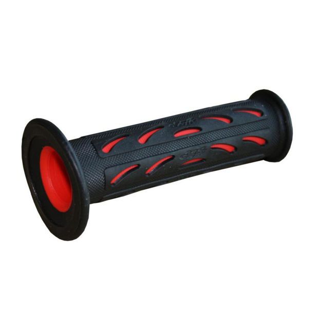 PRO GRIP GRIPS DOUBLE DENSITY ROAD 724 CLOSED END BLACK/RED