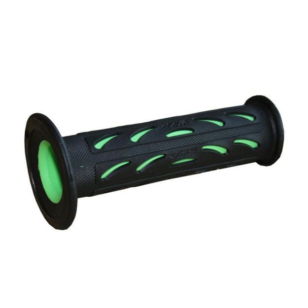 PRO GRIP GRIPS DOUBLE DENSITY ROAD 724 CLOSED END BLACK/GREEN