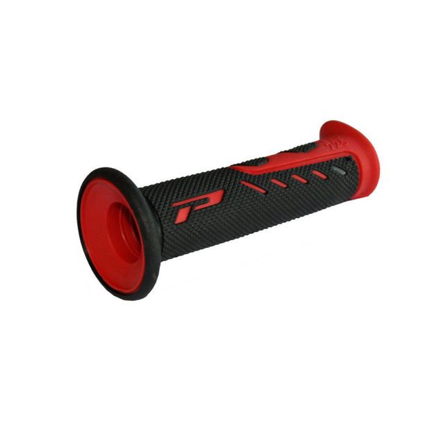PRO GRIP GRIPS DOUBLE DENSITY ROAD 725 CLOSED END BLACK/RED
