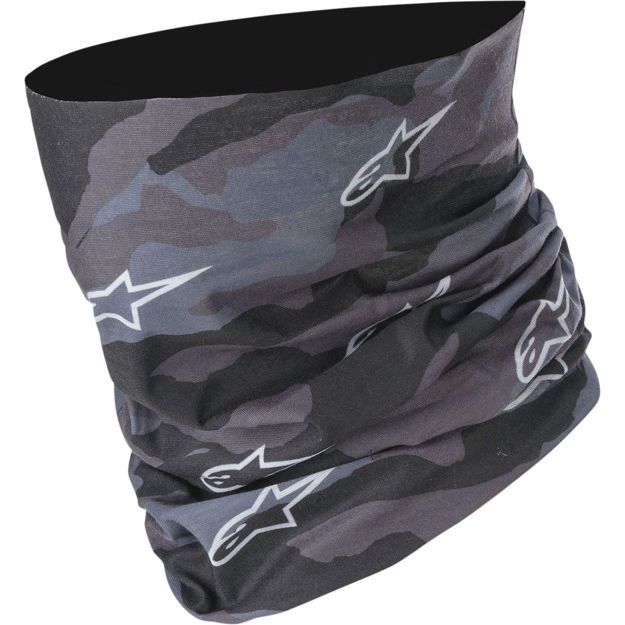 Περιλαίμιο one size Neck Tube Tactical Camo Micro Polyester Μαύρο