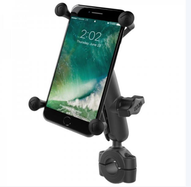 ΒΑΣΗ ΚΙΝΗΤΟΥ RAM MOUNTS X-Grip® Medium Arm Phone Holder with Medium Handlebar Base - Large Phones