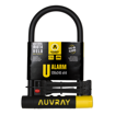 ΚΛΕΙΔΑΡΙΑ ΜΟΤΟΣΥΚΛΕΤΑΣ AUVRAY ΠΕΤΑΛΟ U-LOCK ALARM 128x245