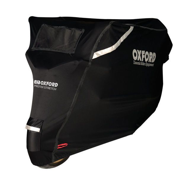 ΚΟΥΚΟΥΛΑ ΜΟΤΟΣΥΚΛΕΤΑΣ OXFORD ΑΔΙΑΒΡΟΧΗ PROTEX STRETCH Outdoor CV1 ΜΑΥΡΗ S