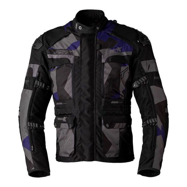 ΜΠΟΥΦΑΝ ΜΗΧΑΝΗΣ RST ΑΔΙΑΒΡΟΧΟ Adventure-X Textile ΜΑΥΡΟ ΜΠΛΕ CAMO