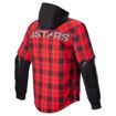 ΠΟΥΚΑΜΙΣΟ ΜΗΧΑΝΗΣ ALPINESTARS MSE Tartan ΜΑΥΡΟ ΚΟΚΚΙΝΟ