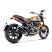 ΕΞΑΤΜΙΣΗ LEOVINCE GP DUALS SLIP ON  DUCATI	SCRAMBLER 803 ABS